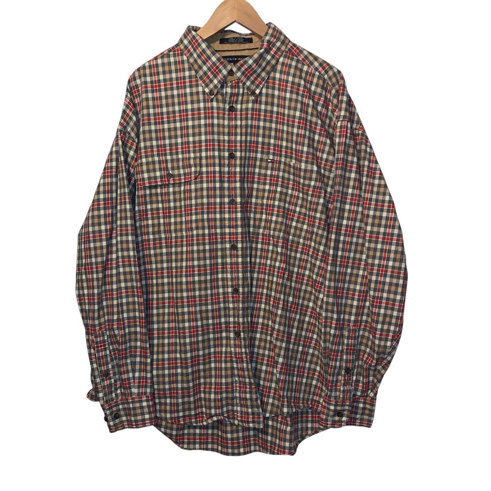 Vintage Tommy Hilfiger button up mens sz XXL - Picture 7 of 7